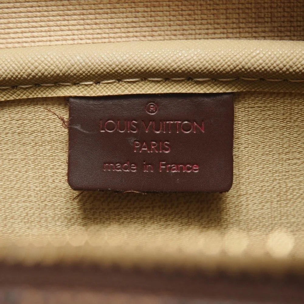 LOUIS VUITTON Brown Deauville Boston Bag